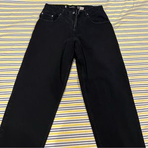 Vintage Levi’s Baggy Silver Tag Dark Navy Slight distressed size 33x30